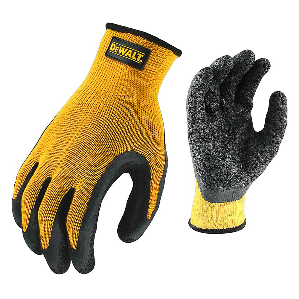DeWalt DPG70M Textured Rubber Coated Grip Glove Medium