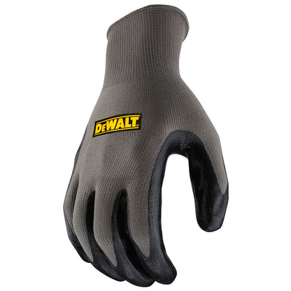 DeWalt DPG73XL Grey 13g Shell/Black Sticky Nitrile Dip Extra Large, 12 Pack