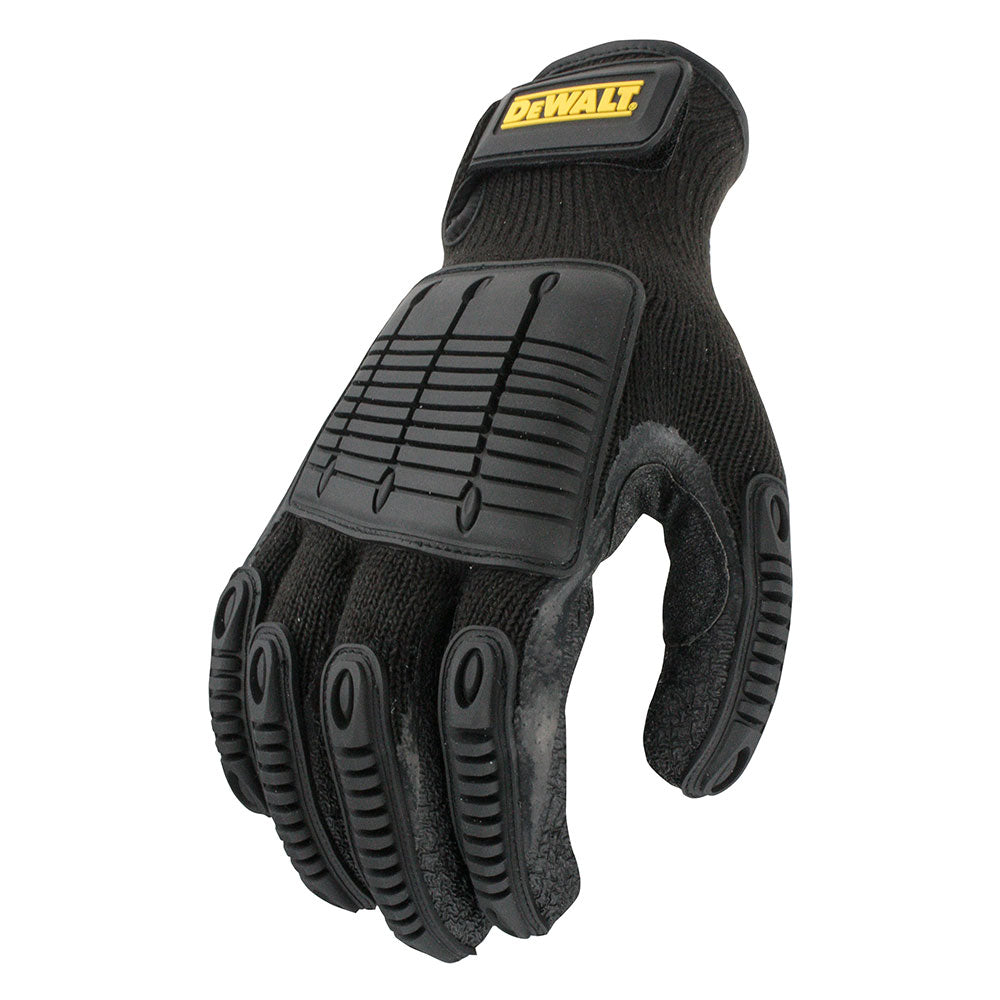 DeWalt DPG78L 10g TPR Crinkle Latex Velcro Wrist Large, 12 Pack
