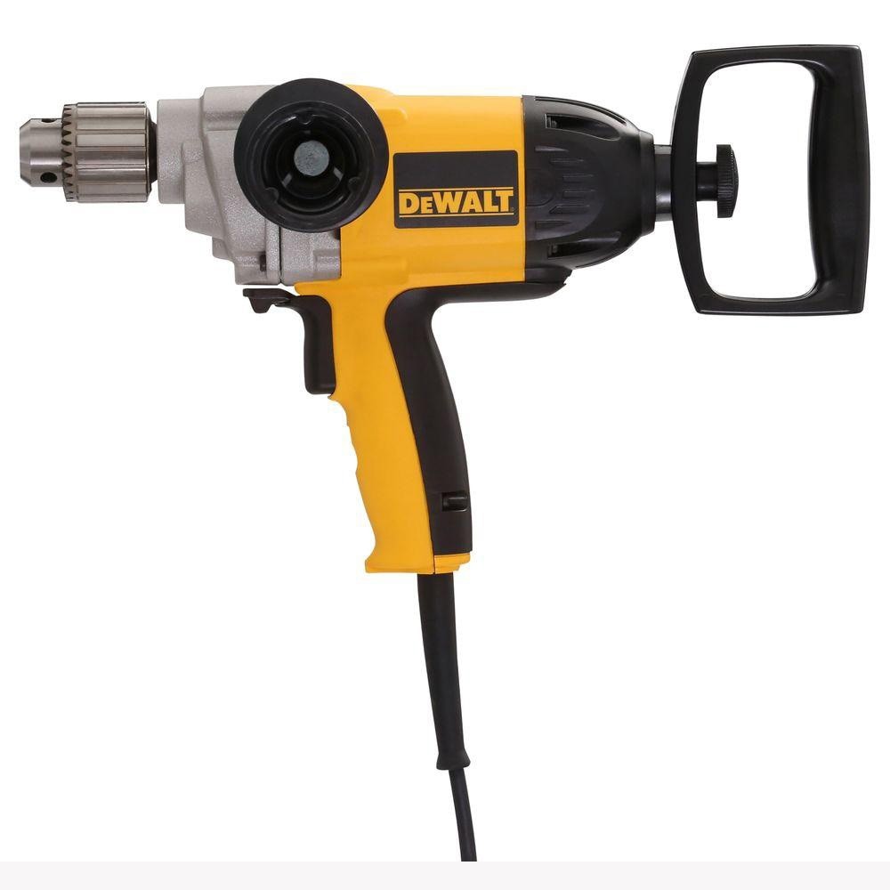 DeWalt DW130VBKT 1/2" Spade Handle Drill, Spade Bit, 25' Extension Cord in a Bucket