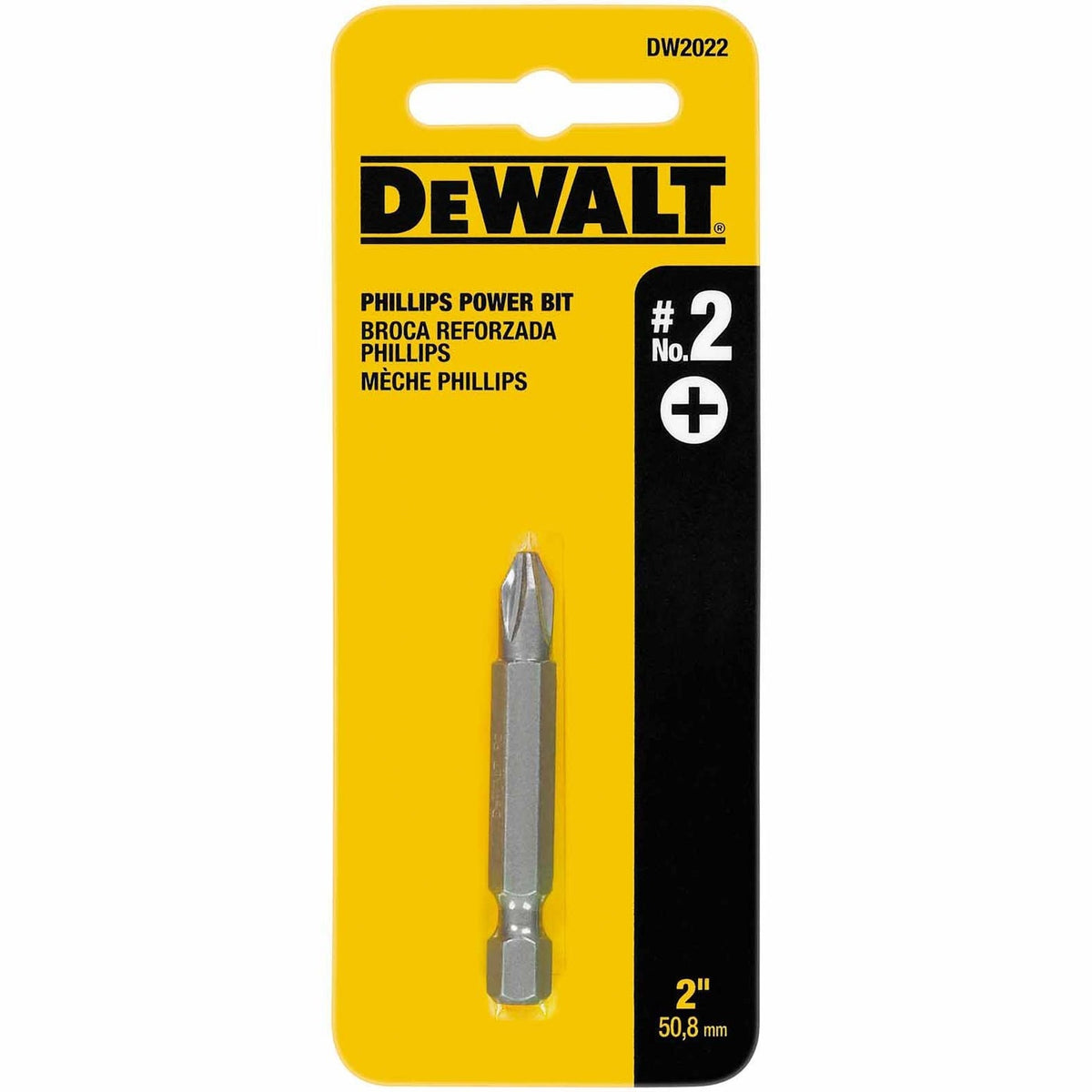 DeWalt DW2022 #2 Phillips 2" Power Bit