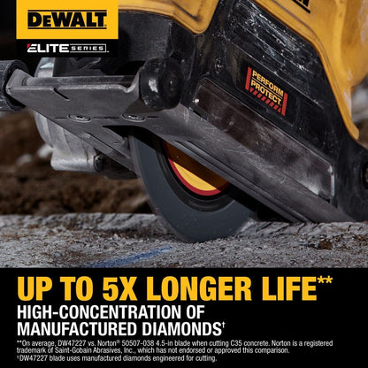 DeWalt DW47227 Elite Series 4.5 IN. All-Purpose Diamond Blade