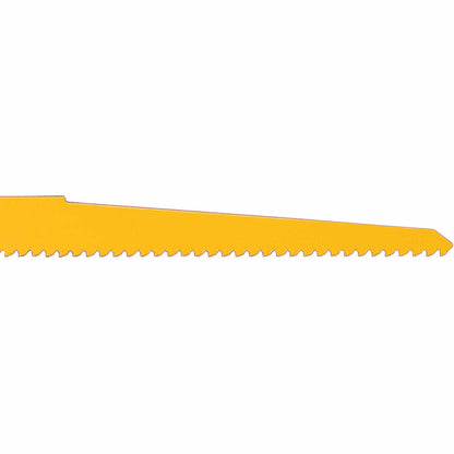 DeWalt DW4803 9" 6 TPI Taper Back Bi-Metal Reciprocating Blade, General Purpose Wood (5 pack)