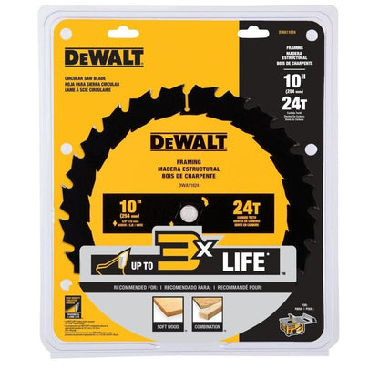 DeWalt DWA11024 10 in. 24T General Purpose Saw Blade