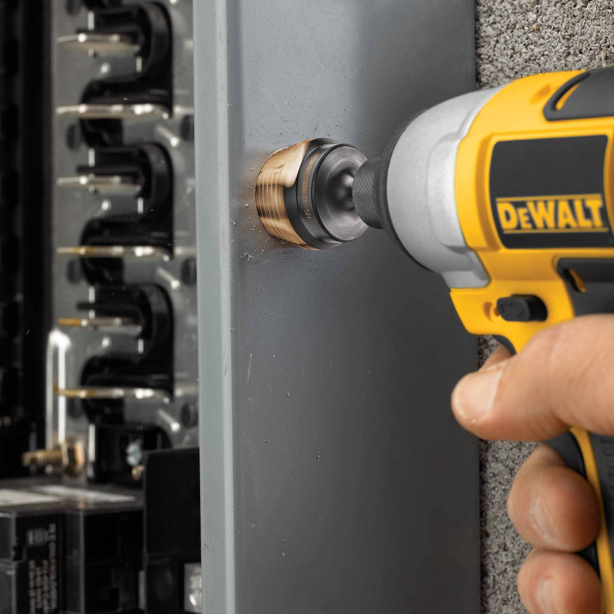 DeWalt DWA1789IR 7/8" - 1-1/8" 2 Step Titanium Nitride Coating Impact Ready Step Drill Bit