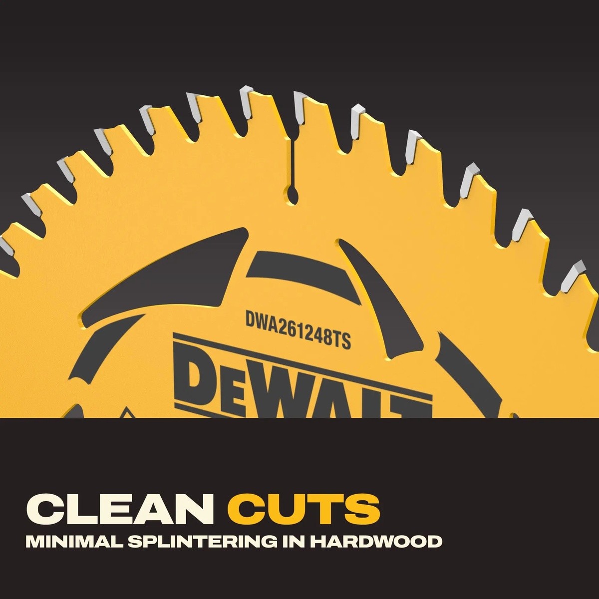 DeWalt DWA261248TS 6.5" 48T Fine Finish Carbide Track Saw Blade 20mm Arbor