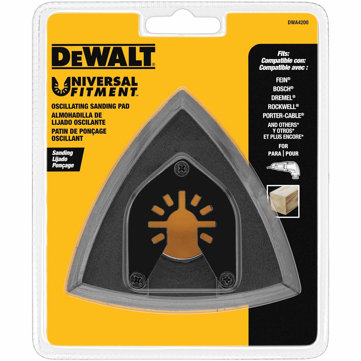 DeWalt DWA4200 Oscillating Sanding Pad