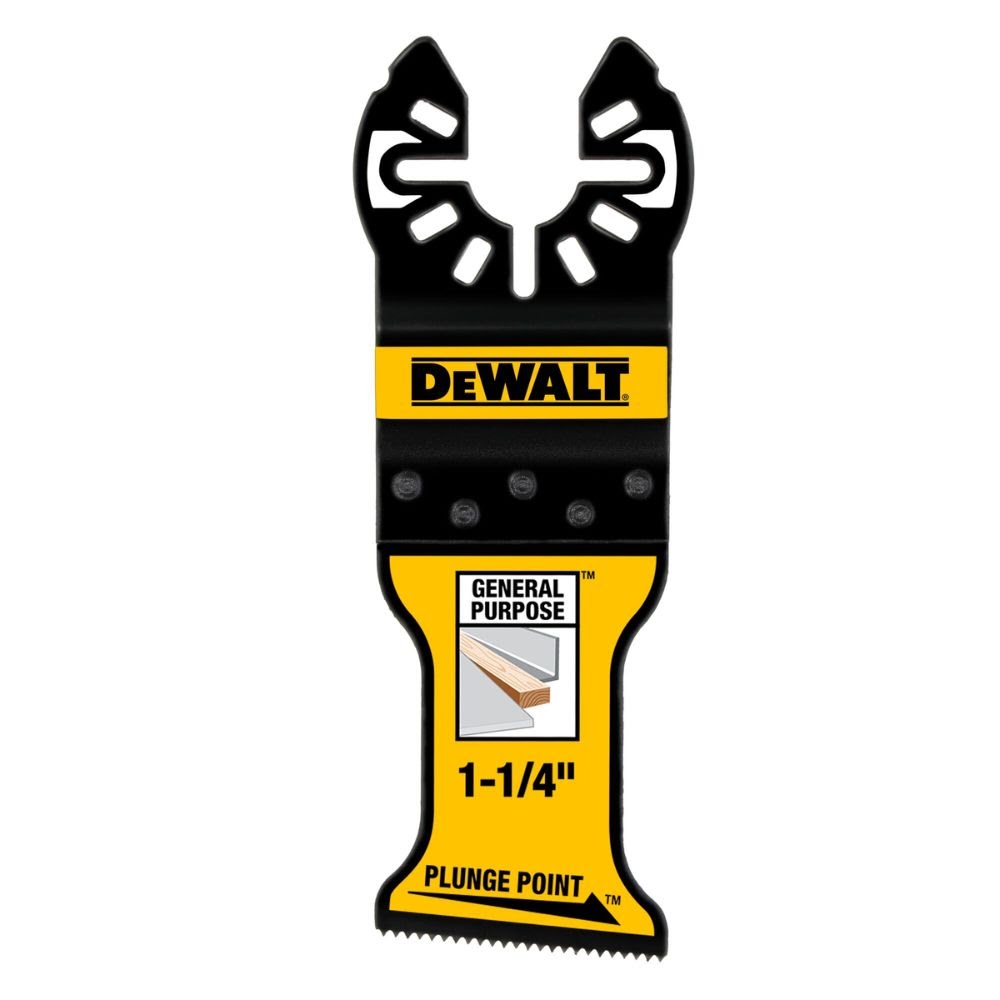 DeWalt DWA4258-3 General Purpose 1-1/4 in. PlungePoint Oscillating Blade