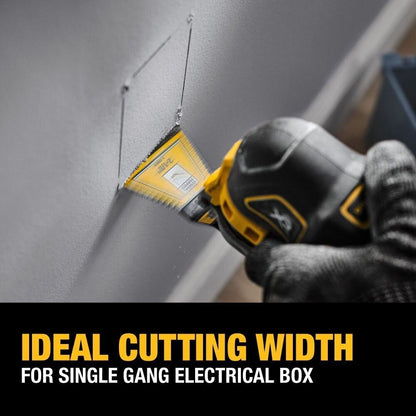 DeWalt DWA4283B OSC 2 1/8" 3-Sided General Purpose Blade 10PK