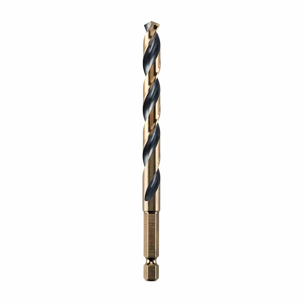 DeWalt DWA5021 21/64" Black & Gold Impact Ready Metal Drill Bit