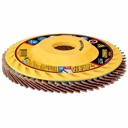 DeWalt DWA8280CTR ELITE SERIES 4-1/2 X 7/8 40G T27 Trimmable Flap Disc