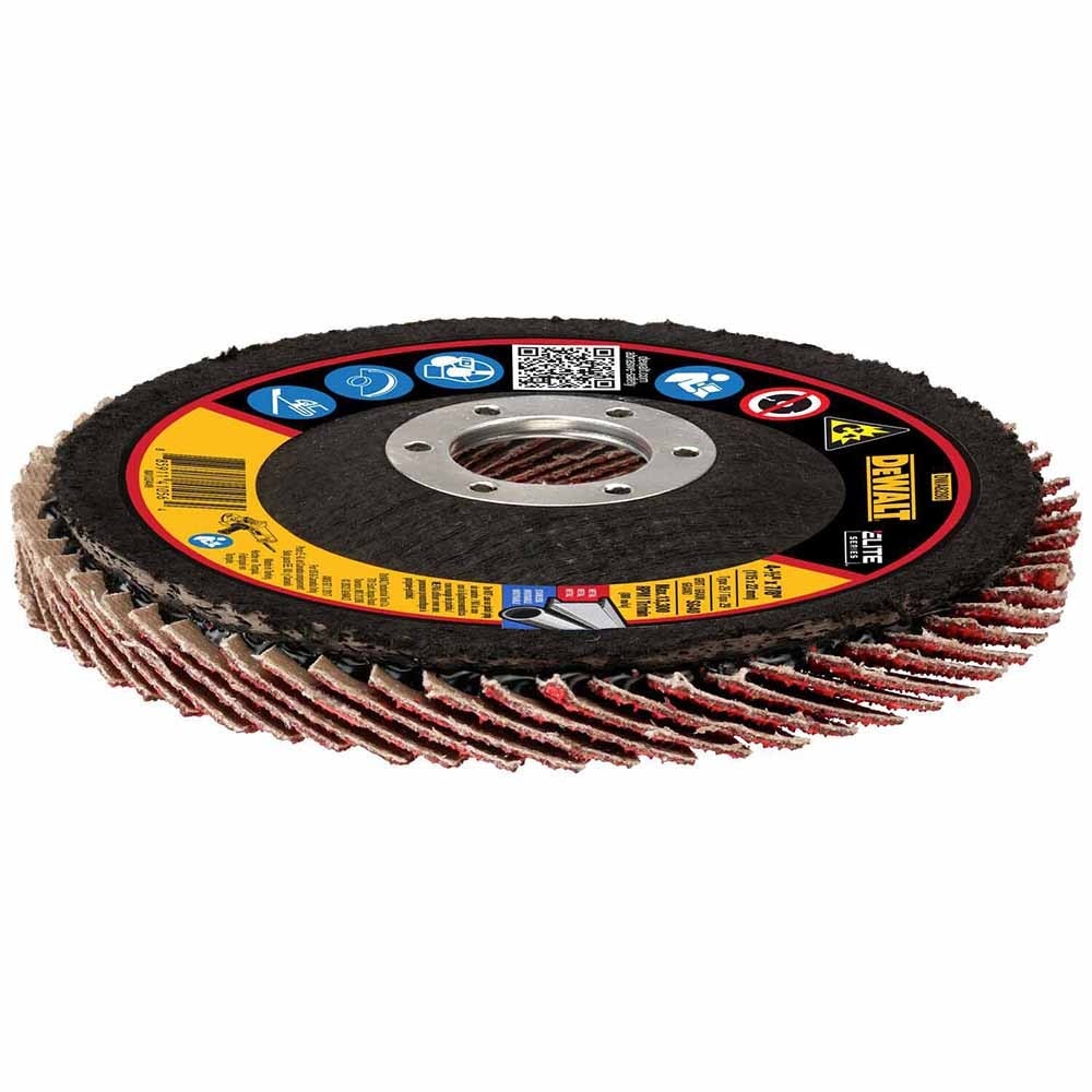 DeWalt DWA8280 ELITE SERIES 4-1/2 X 7/8 40G T29 Flap Disc