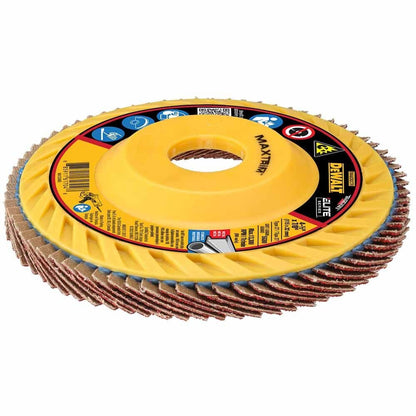 DeWalt DWA8282CTR ELITE SERIES 4-1/2 X 7/8 80G T27 Trimmable Flap Disc