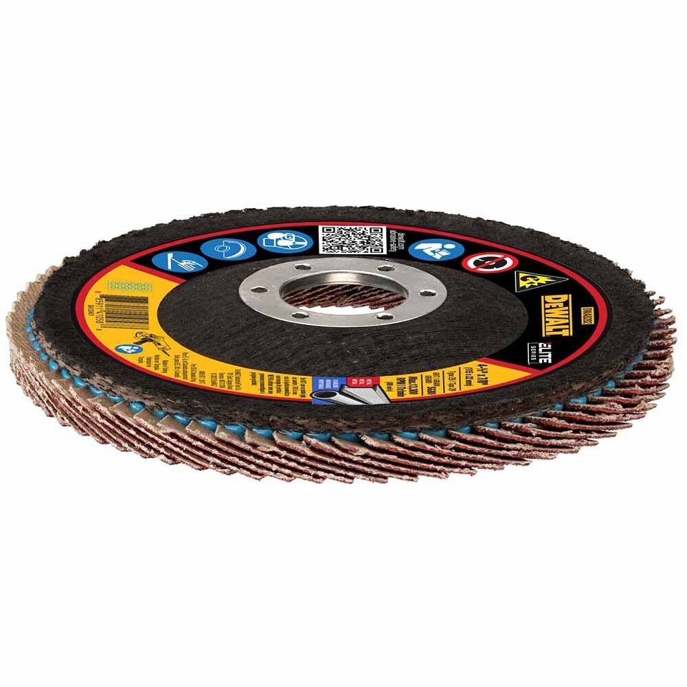 DeWalt DWA8282 ELITE SERIES 4-1/2 X 7/8 80G T29 Flap Disc