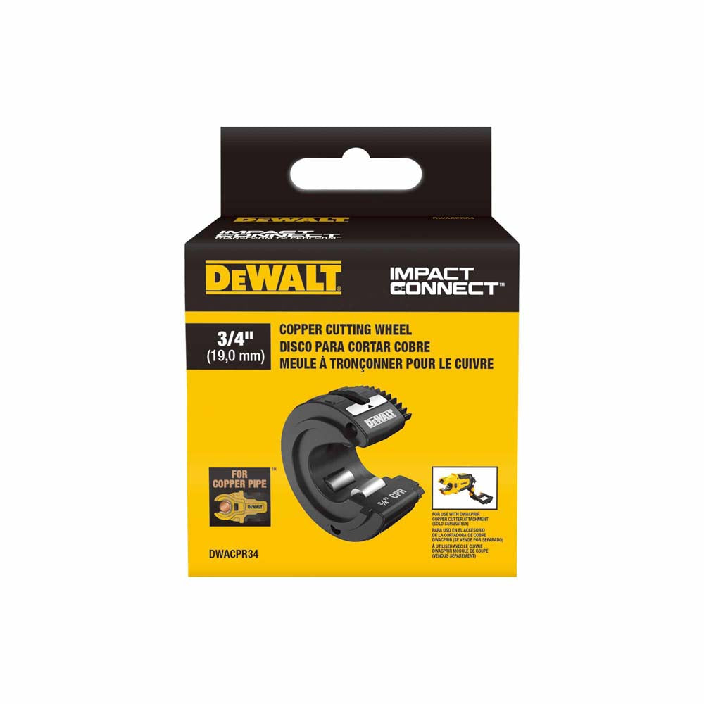 DeWalt DWACPR34 Impact Connect 3/4 in. Copper Cutter Wheel