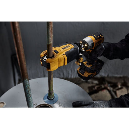 DeWalt DWACPRIR Impact Connect Copper Tubing Cutter with Brace Bracket 1/2"-1" Capacity , Includes 1/2" and 3/4" Cutting Wheels