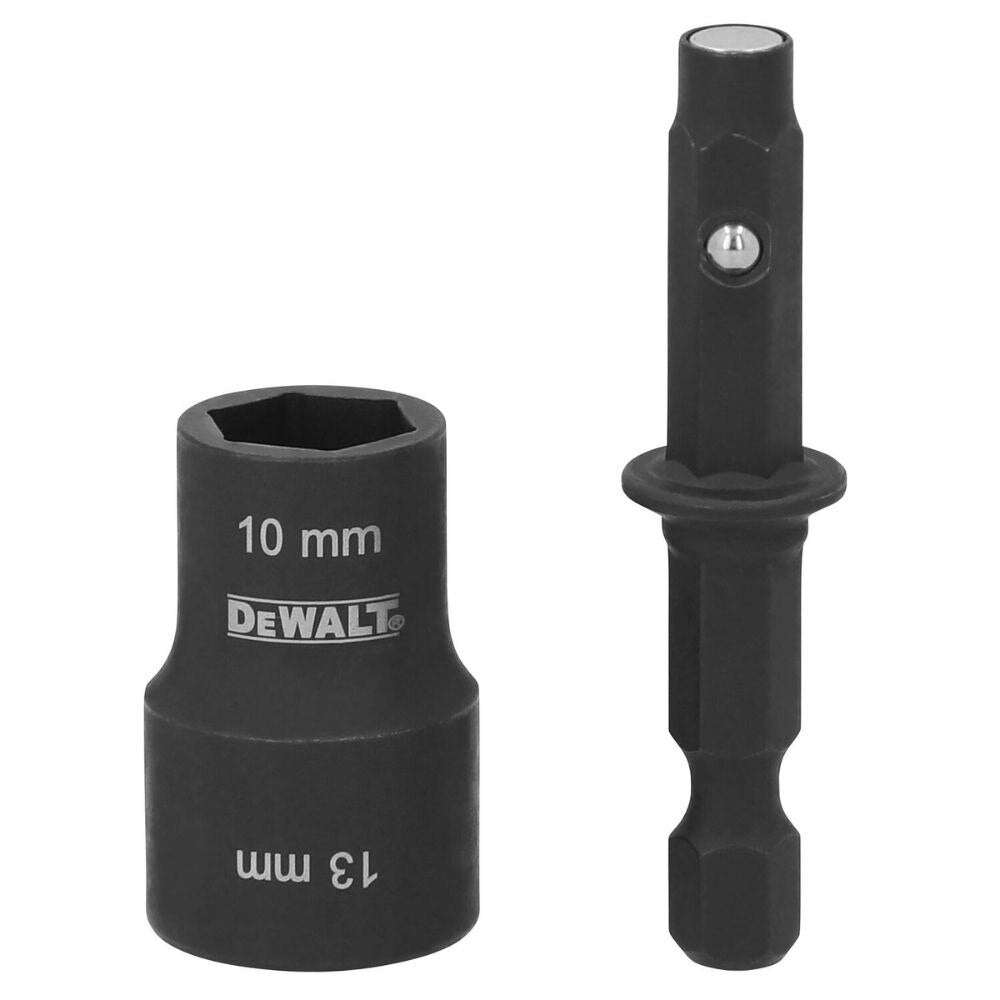 DeWalt DWADEND1013MM 10mm & 13mm Socket w/ Short Extension