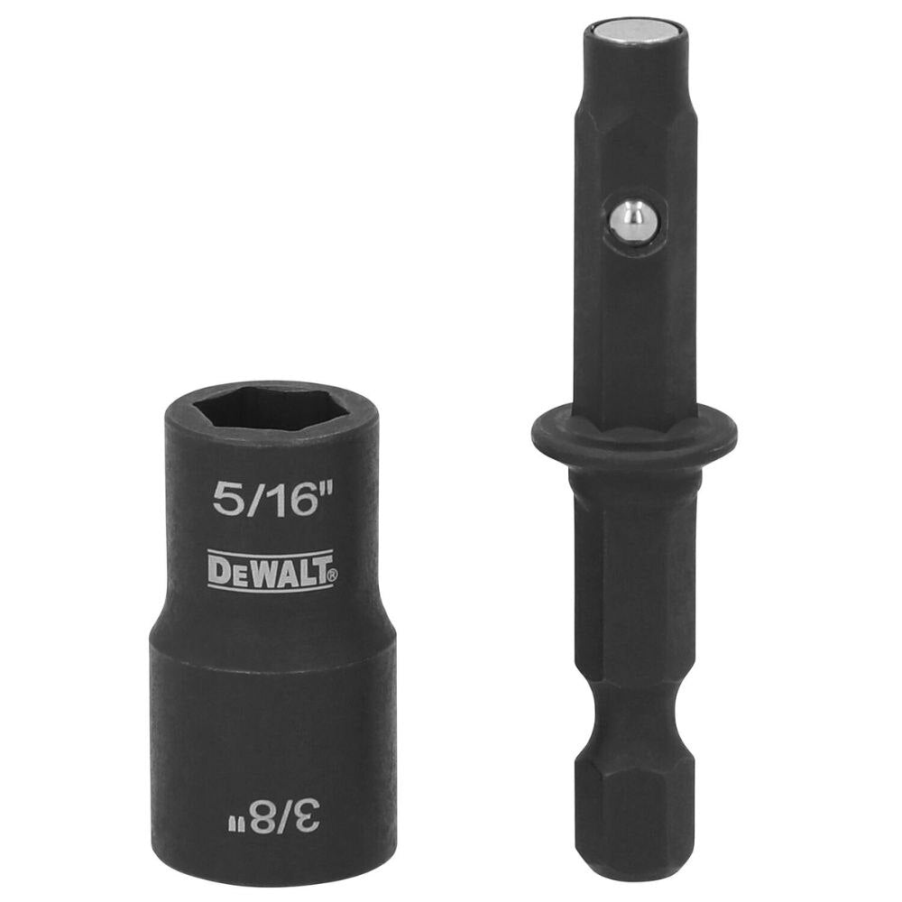 DeWalt DWADEND51638 5/16 & 3/8 Socket w/ Short Extension
