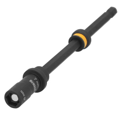 DeWalt DWADENDEXT-2MM 7mm & 8mm Socket, 10mm & 13mm Socket, with 6" Extension