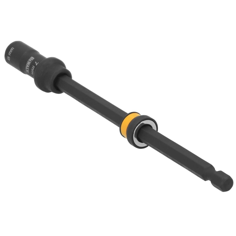 DeWalt DWADENDEXT-2MM 7mm & 8mm Socket, 10mm & 13mm Socket, with 6" Extension