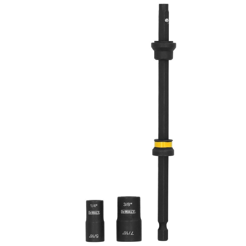 DeWalt DWADENDEXT-2 6" 4-in-1 Double Ended Nut Driver (SAE)