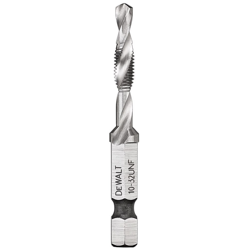 DeWalt DWADTQTR1032 10-32 UNF Drill Tap 1/4" Capacity