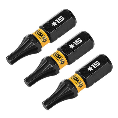 DeWalt DWAF1TX25IR30 T25 FLEXTORQ  1/4 x 1in Impact Driver Bits w/ Case, 30-Pack