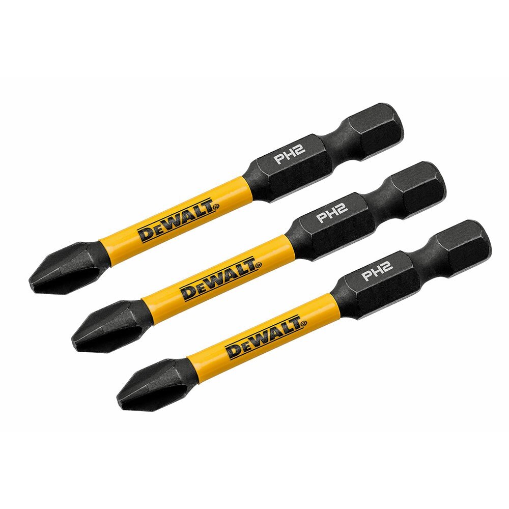 DeWalt DWAF2PH2IR3 3PK FLEXTORQ Impact Screwdriving Bits