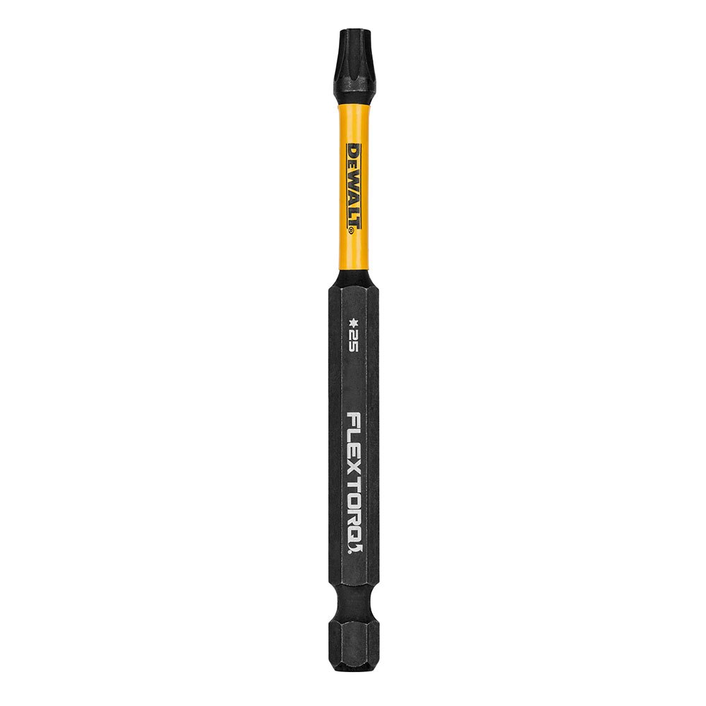 DeWalt DWAF3TX25IR T25 FLEXTORQ 1Pc 1/4 x 3-1/2in Impact Driver Bit