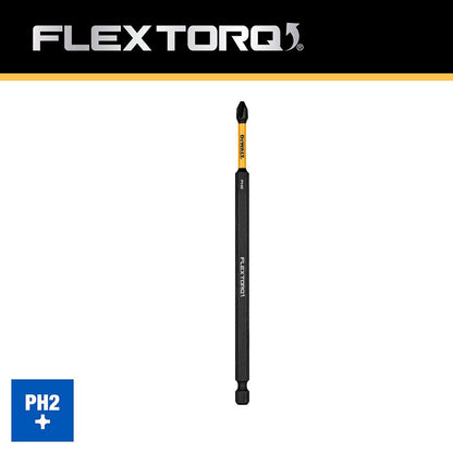 DeWalt DWAFE6PH2IR PH2 FLEXTORQ 1Pc 1/4 x 6in Impact Driver Bit (DWAF6PH2IR)