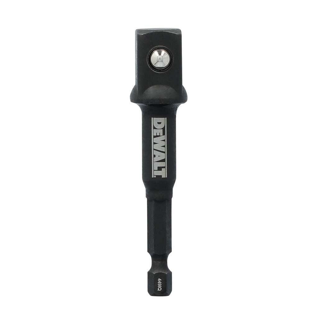 DeWalt DWAFE12ADPT 1/2 in. Socket Adapter for Converting 1/4 in. Hex Drivers to 1/2 in. Square Drive