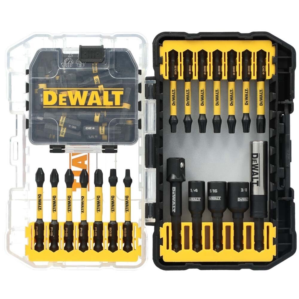 DeWalt DWAFE50SET ELITE SERIES Impact-Ready Drive Bit Set with ToughCase+ (50 Piece)