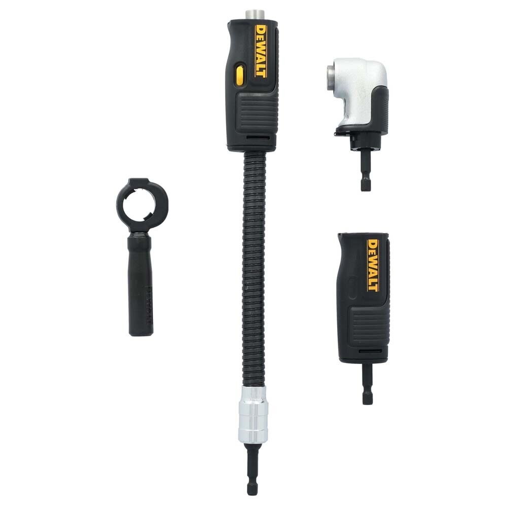 DeWalt DWAFEMRASET ELITE SERIES 3-Pc Right Angle Attachment 4-in-1 System for Tight Spaces (3 Piece)