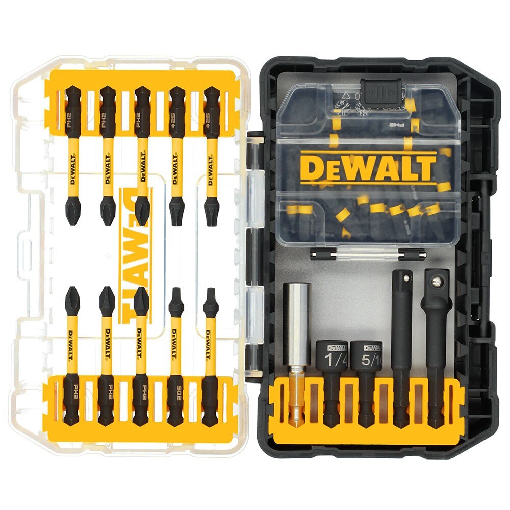 DeWalt DWAFT43SET FLEXTORQ Impact Driver Bit Set w/ Case, 43-Pack