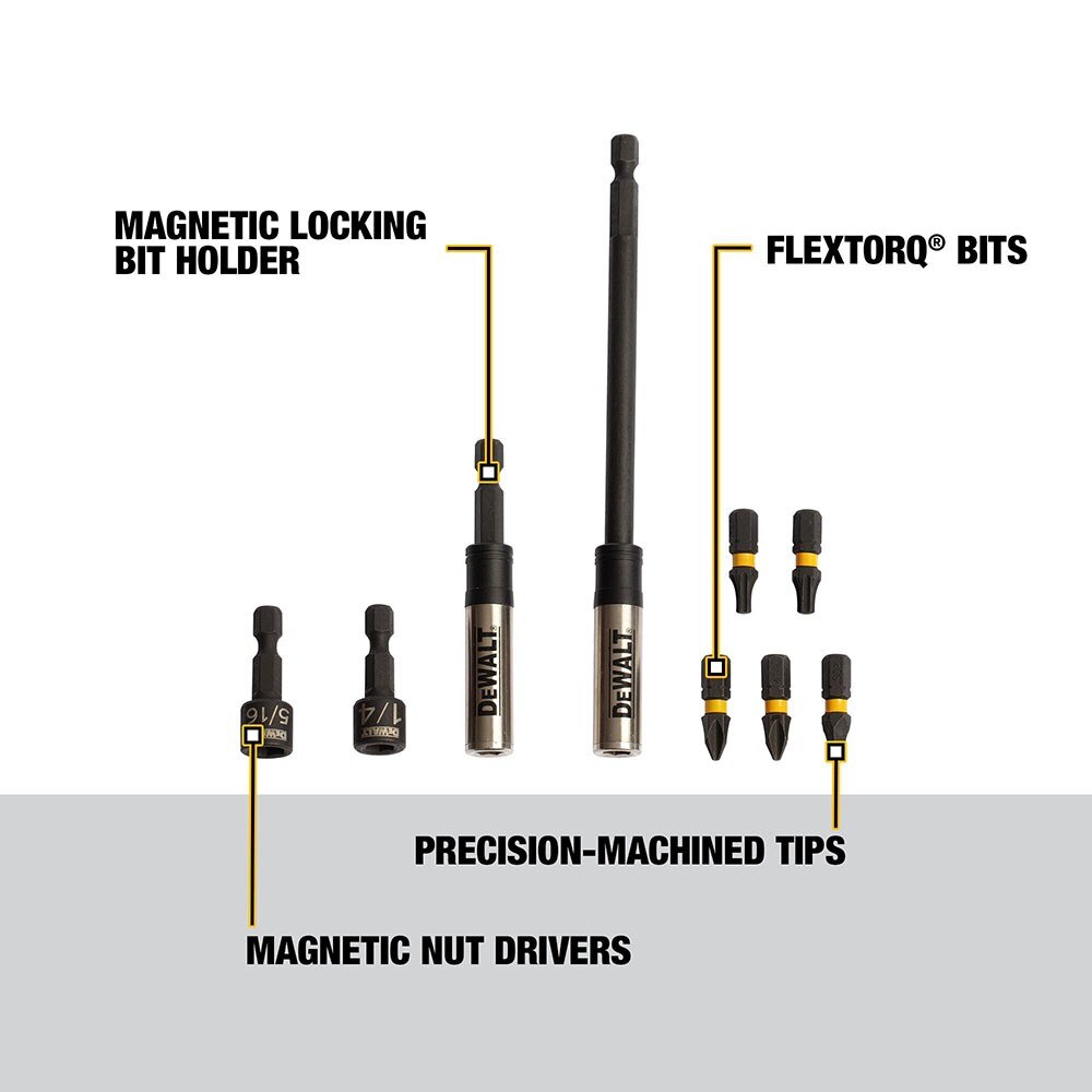 DeWalt DWAFTAS-9 9-Piece Access Set