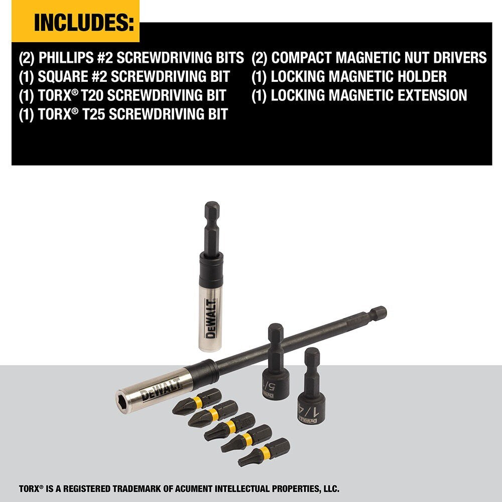 DeWalt DWAFTAS-9 9-Piece Access Set