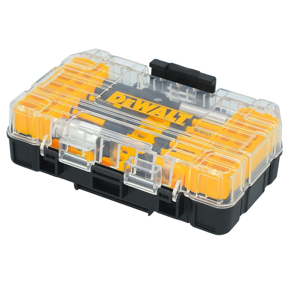 DeWalt DWANGFT40SET FLEXTORQ Impact Driver Bit Set w/ 2 Sockets, 40-Pack