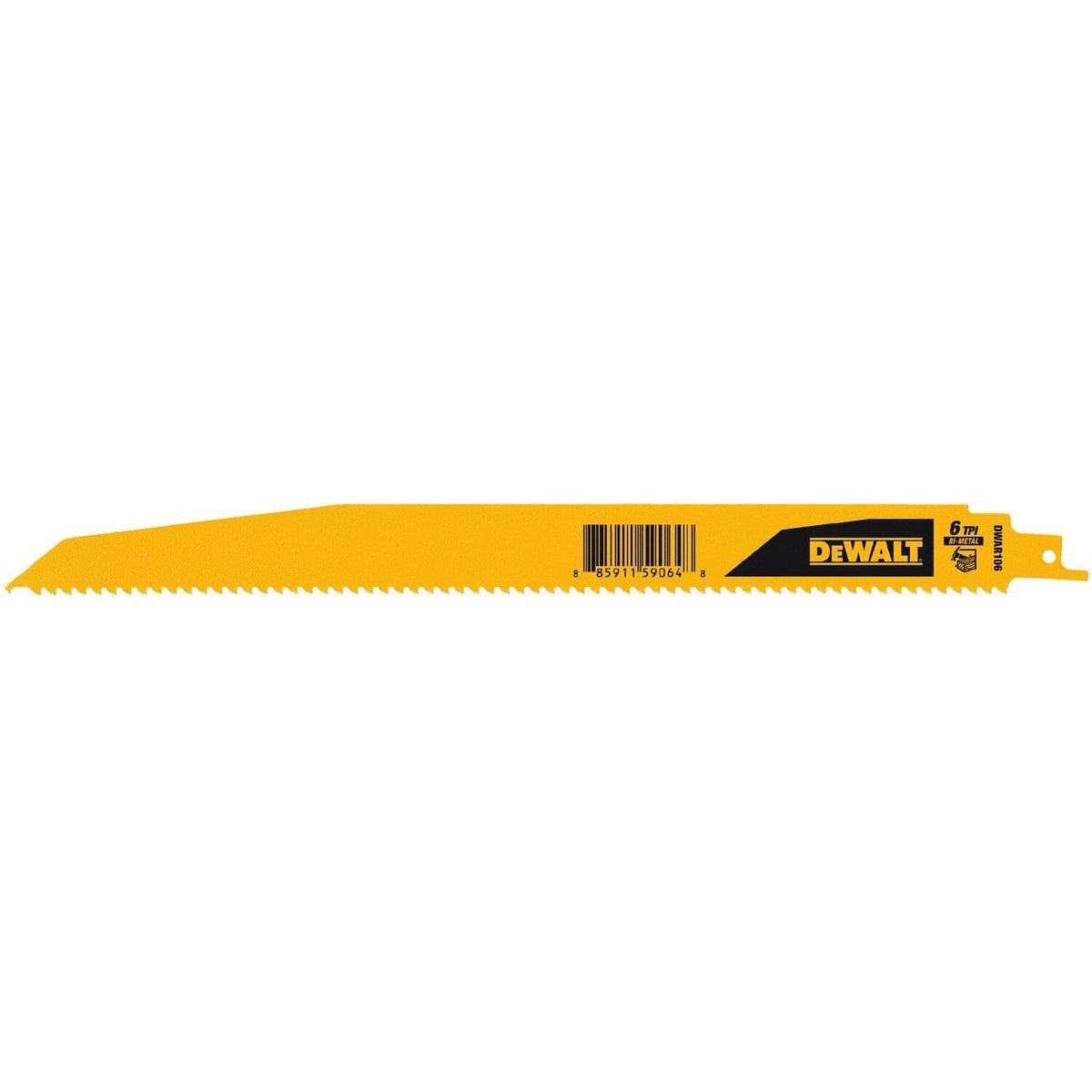 DeWalt DWAR106N25 12" 6TPI Demo Recip Blade (25 Pack)