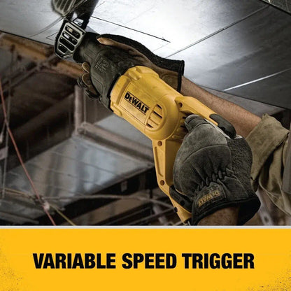 Dewalt DWE305 12 Amp Keyless Variable Speed Corded Reciprocating Saw