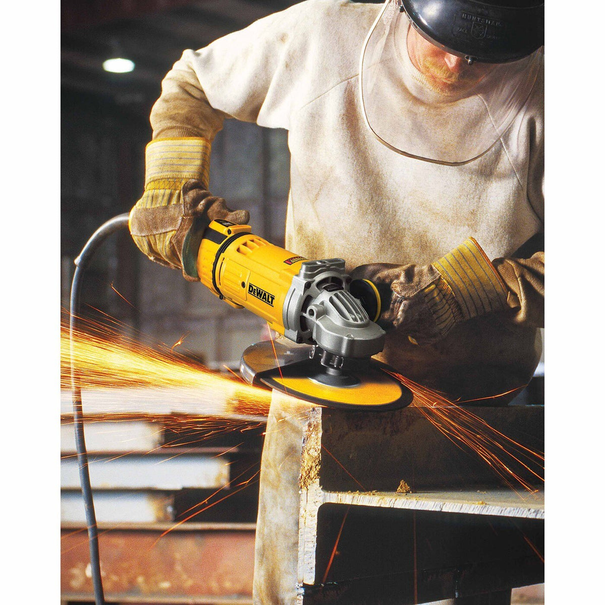 DeWalt DWE4599N 9" 6,500 rpm 4.9 HP Angle Grinder, No-Lock