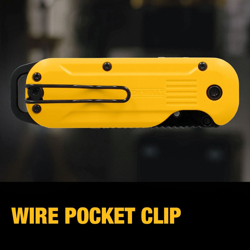 DeWalt DWHT10990 Atomic Compact Series Push and Flip Folding Utility Knife