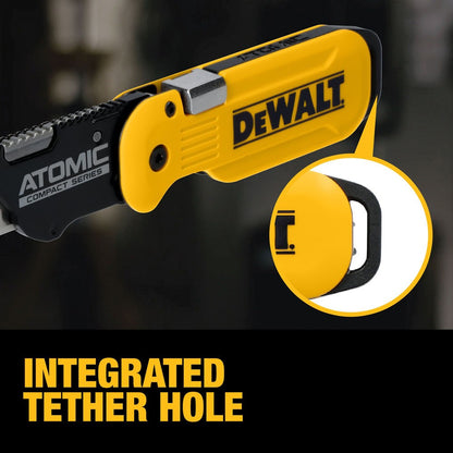 DeWalt DWHT10990 Atomic Compact Series Push and Flip Folding Utility Knife