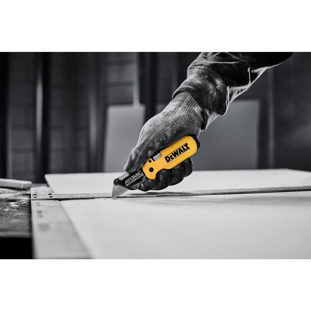 DeWalt DWHT10990 Atomic Compact Series Push and Flip Folding Utility Knife