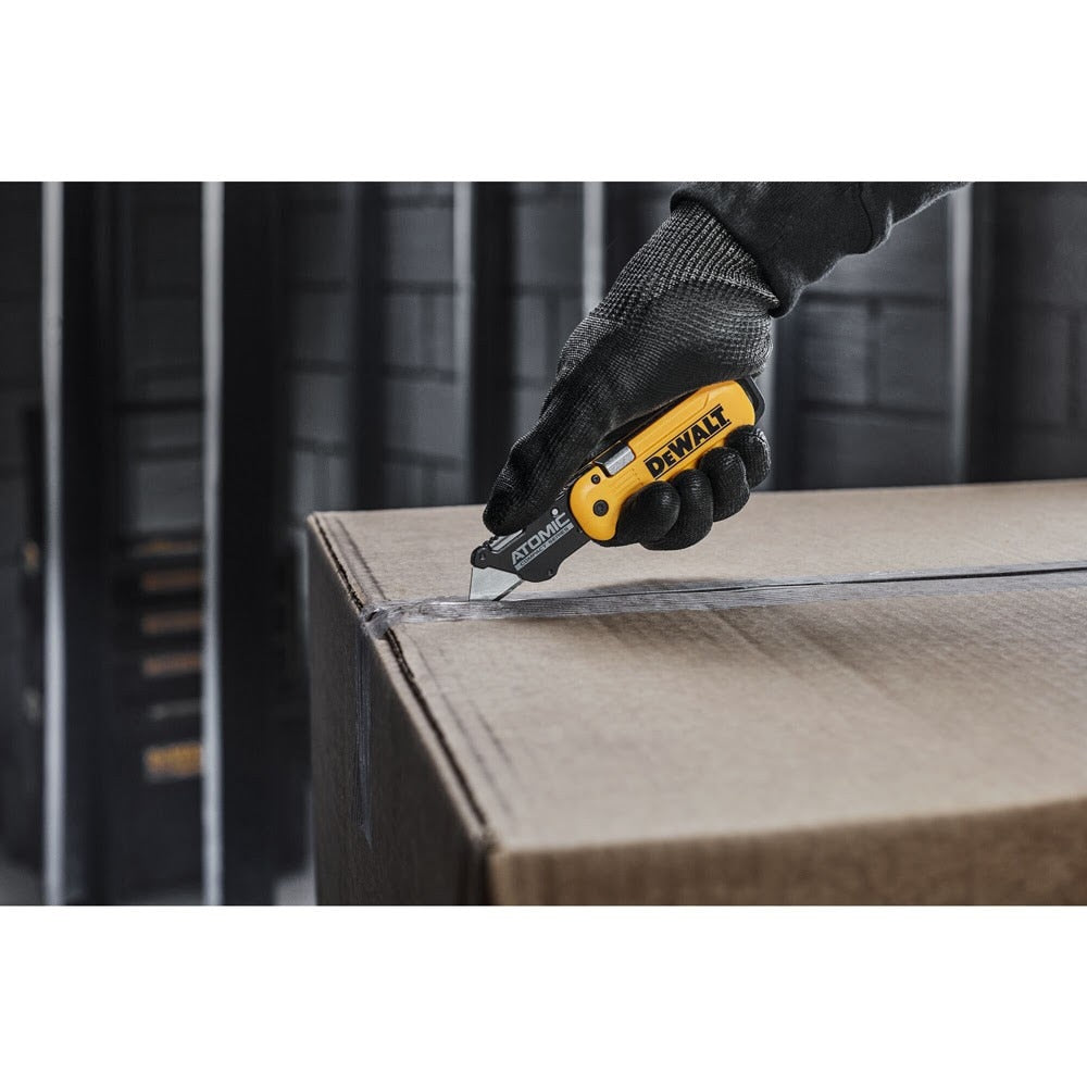 DeWalt DWHT10990 Atomic Compact Series Push and Flip Folding Utility Knife