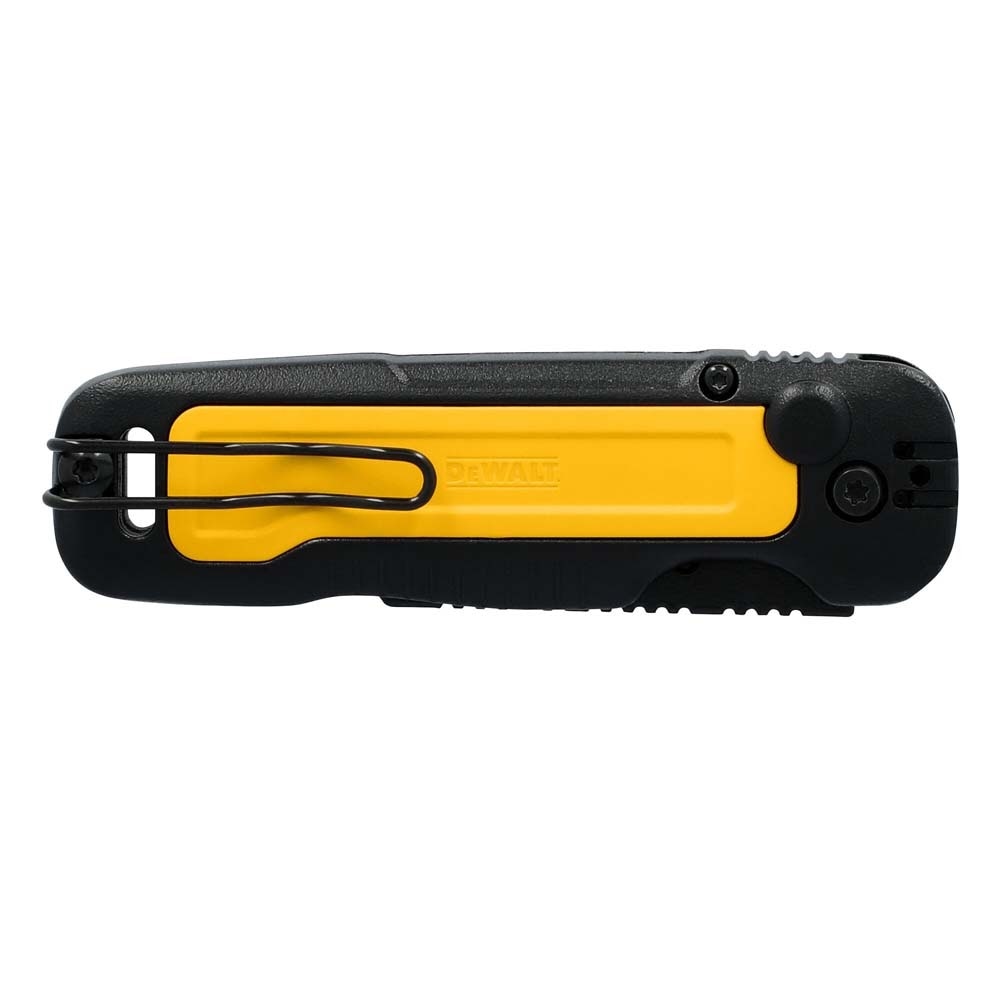 DeWalt DWHT10991 Push & Flip Folding Carbon Finish Blade Utility Knife