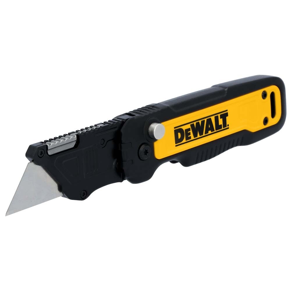 DeWalt DWHT10991 Push & Flip Folding Carbon Finish Blade Utility Knife