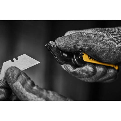DeWalt DWHT10991 Push & Flip Folding Carbon Finish Blade Utility Knife