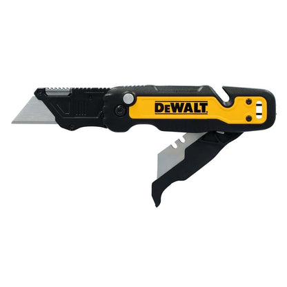 DeWalt DWHT10992 Push and Flip Folding Utility Knife with Storage
