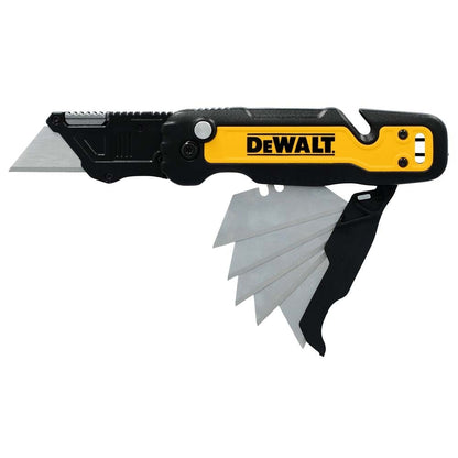 DeWalt DWHT10992 Push and Flip Folding Utility Knife with Storage