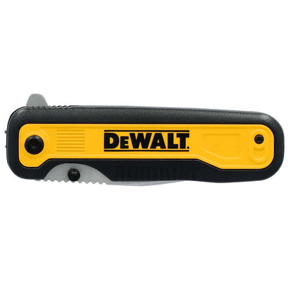 DeWalt DWHT10993 Drop Point Stainless Steel & Beveled Edge Blade Pocket Knife